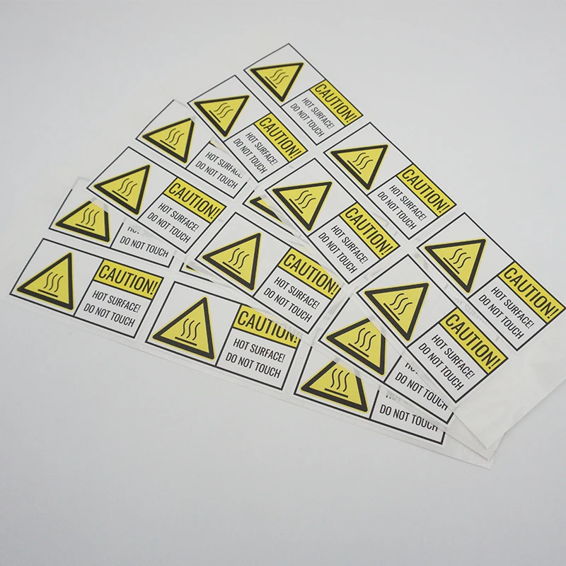 Custom Industrial Serial Number Stickers Sheet Label Roll with Serial Number