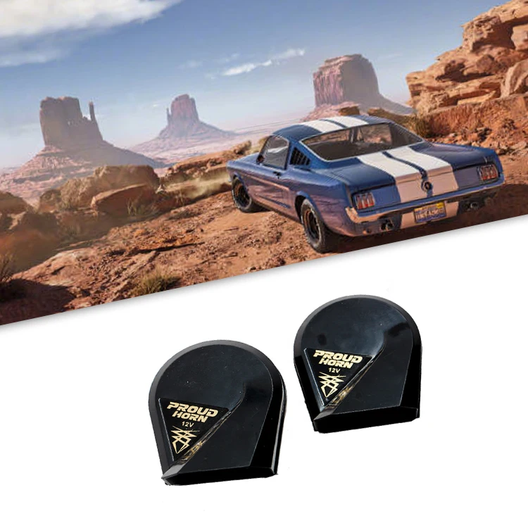 10% OFF 24V Fiamm Klaxon vehicle Horn Snail Claxon Par Biciclet type Police siren Horn Tweeter Speaker Car 12v Car Train Horn