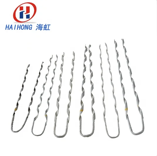 Высококачественный предварительно сформированный зажим захвата типа «дэдэнд» из стальной проволоки с алюминиевым