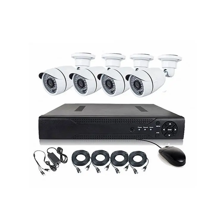 
XMEYE Фабрика оптовая продажа cctv cam комплект AI Распознавание лиц видеонаблюдения surverillance камера 1080P 4CH AHD камера DVR kit 