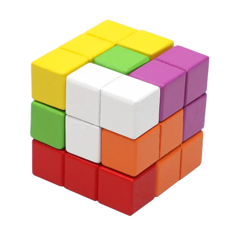 Building block block Luban cube  Ming lock Russian puzzle cube