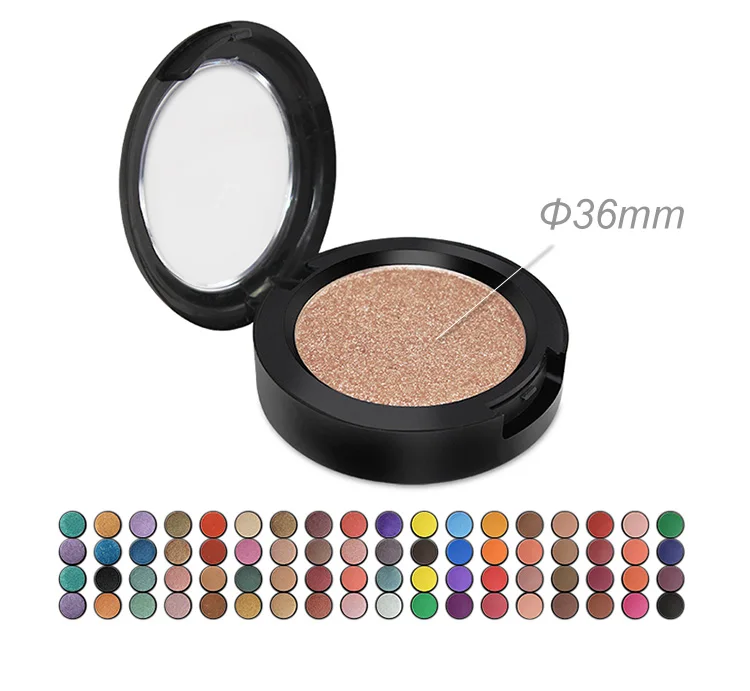 Wholesale Private Label Cosmetics Single Glow Highlight Custom Press Highlighter Makeup