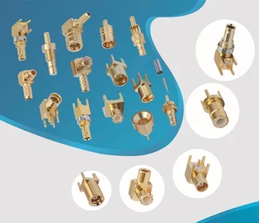 Hot sale Factory price MMCX Adapter Male to Male RF Coaxial Connector