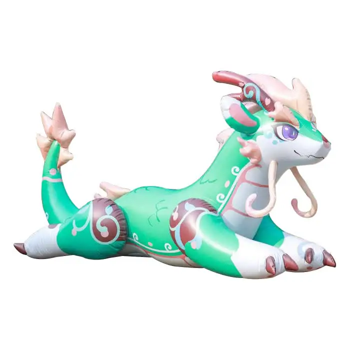 Custom Popular Style Inflatable Dragon Animation sph Bouncy Inflatable Ride On Animals Dragon Pool Toy