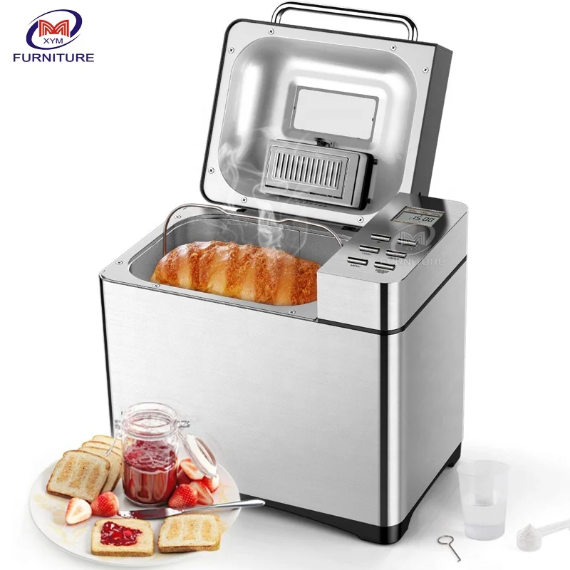 
Ready to ship industrial electric automatic bread and yoghurt maker home for sale 