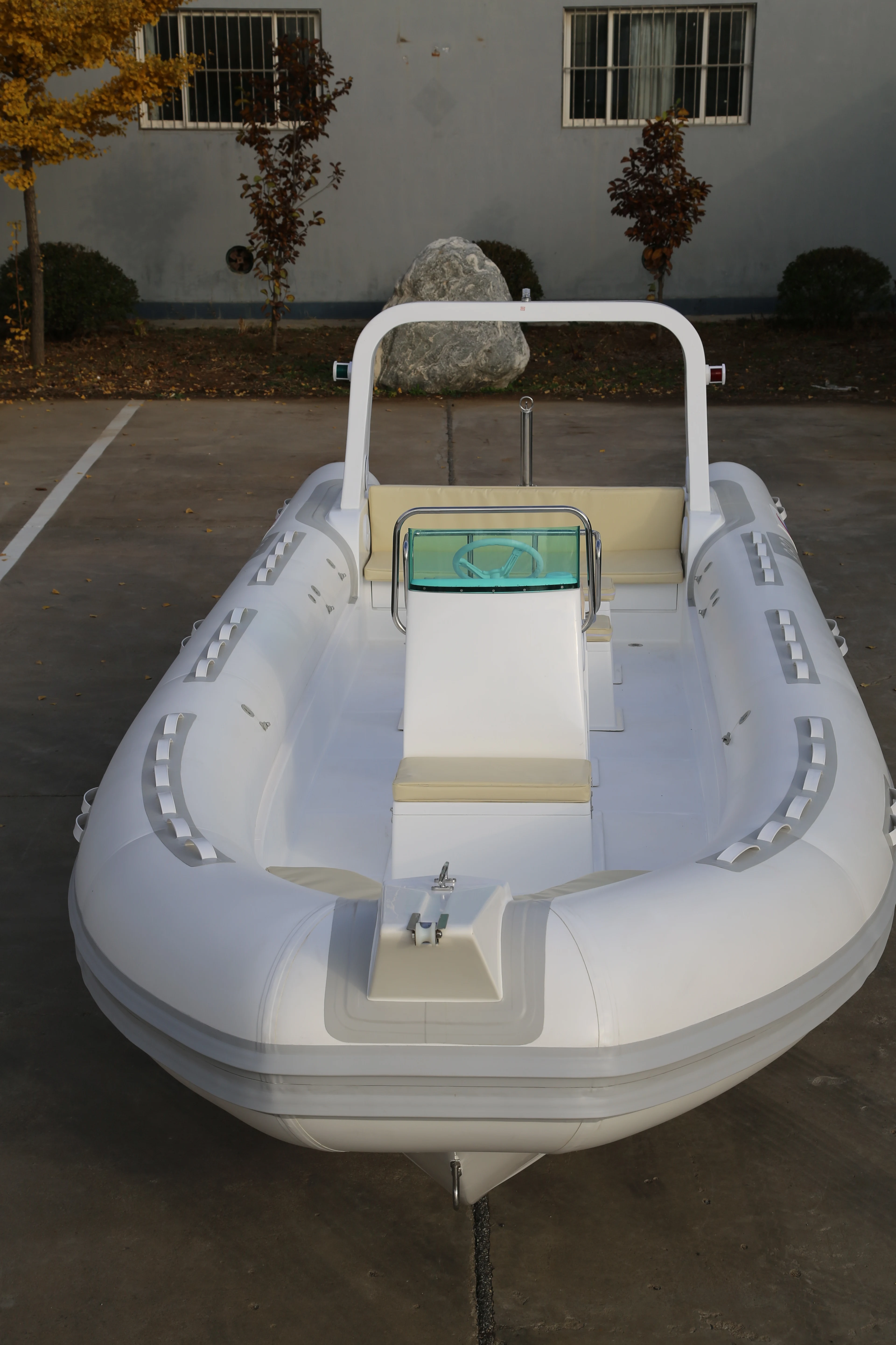 CE 21 Hypalon Or Pvc Inflatable Boat Rib 860 Boat For Sale