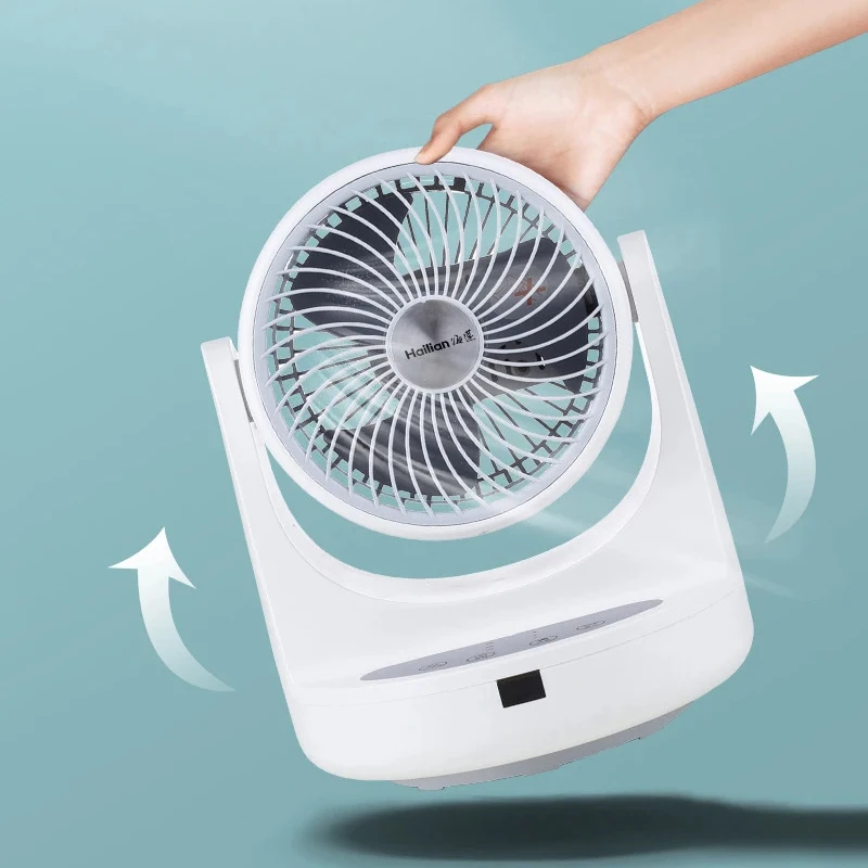 New Product Speed Adjustable Table Fan Winding Machine Table Fan Portable Mini Home Use Cooling Circulation Table Fan