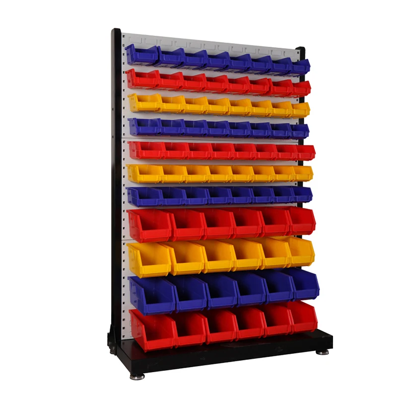 Hardware Tool Storage Maintenance Auto Repair Tools Organize Shelf Display Hanger With Parts Box