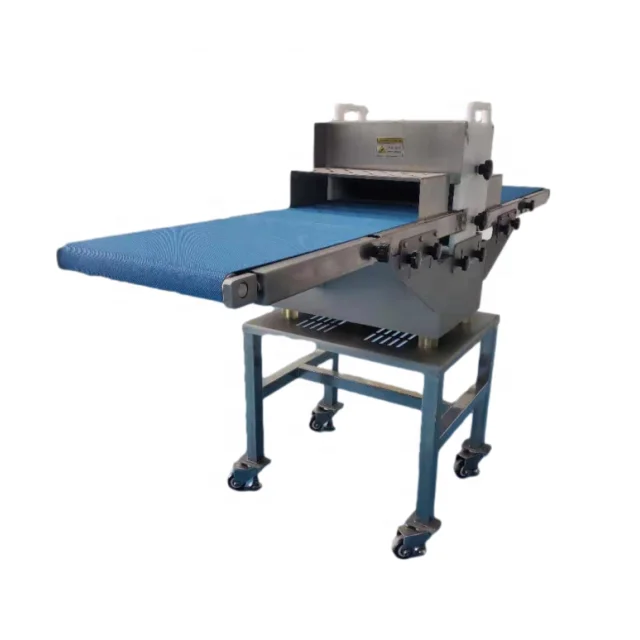 Pork Chicken Fresh  Meat Slicer Cutting Machine Fresh Meat Bacon Slicer Meat Strip Cutting Machine