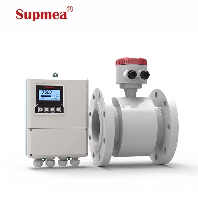 China supplier sewage water seawater slurry magnetic electromagnetic flowmeter flow meters China for milk