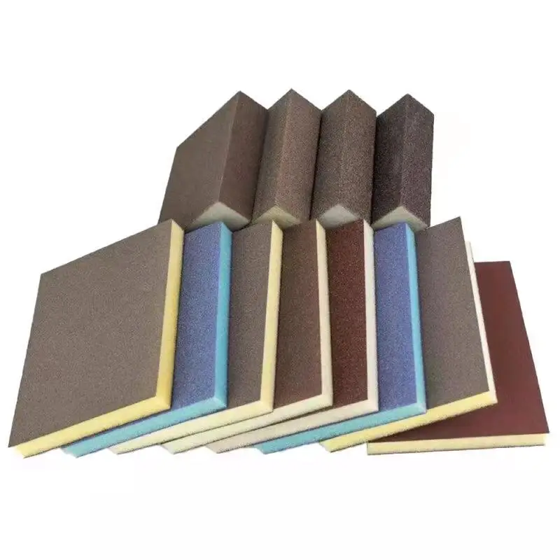 sanding foam backed sandpaper sponge foam blocks