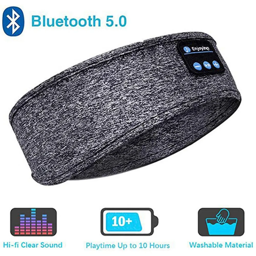 Наушники Fone Bluetooth спортивная повязка на голову для сна эластичные беспроводные наушники музыкальная маска глаз беспроводная гарнитура