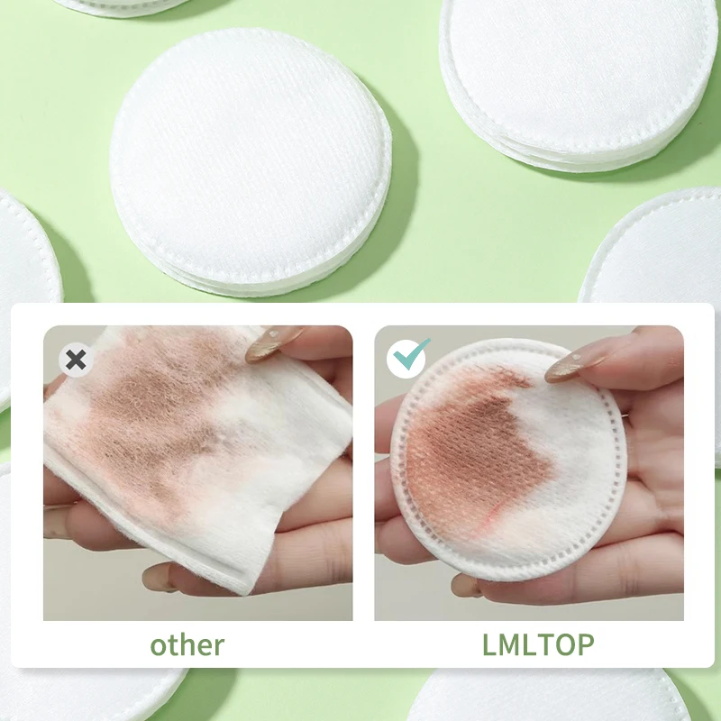 80/100/150 Pack Round Cotton Pads SY430 SY431 Disposable Cosmetic Cotton Pad For Face Skin Care Nail Makeup Remover Cotton Pads