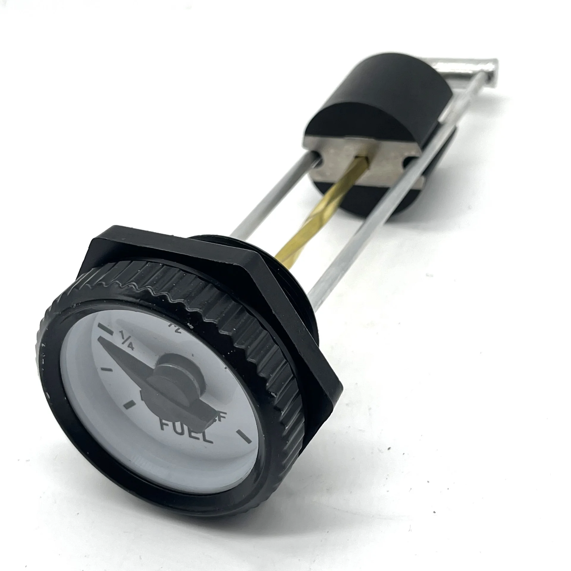 RV silent generator set bottom tank mechanical fuel gauge, metal aluminum alloy oil float oil gauge