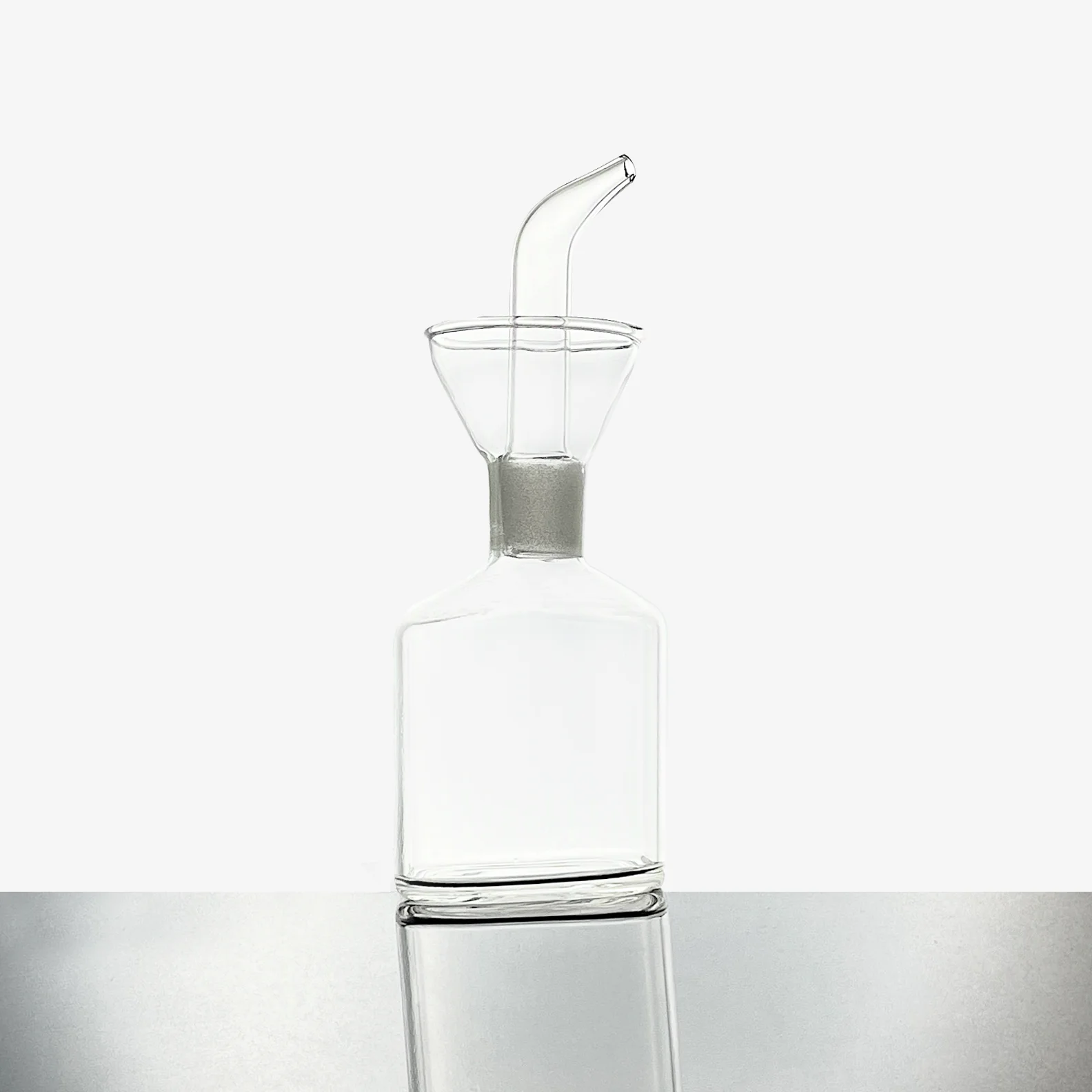 High borosilicate glass bottle oil and vinegar soy sauce dispenser Liquid Condiment Container with Drip-free Spouts