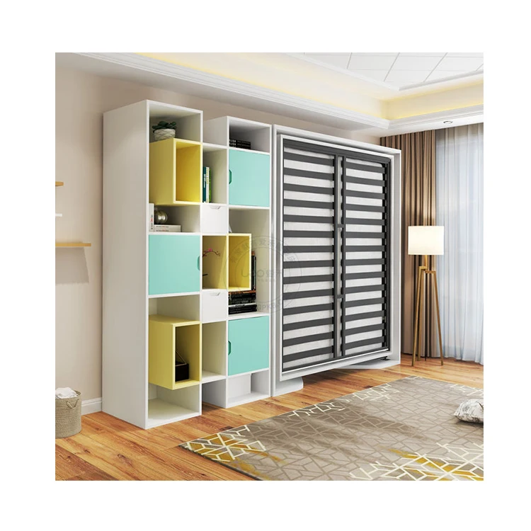 Поворотная складная кровать в итальянском стиле, скрытые настенные кровати, подъемная кровать с вращающимся устройством