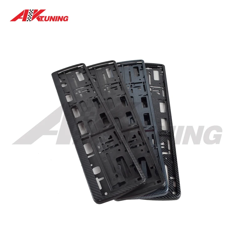 Germany car  license plate frame Europe carbon number plate holder