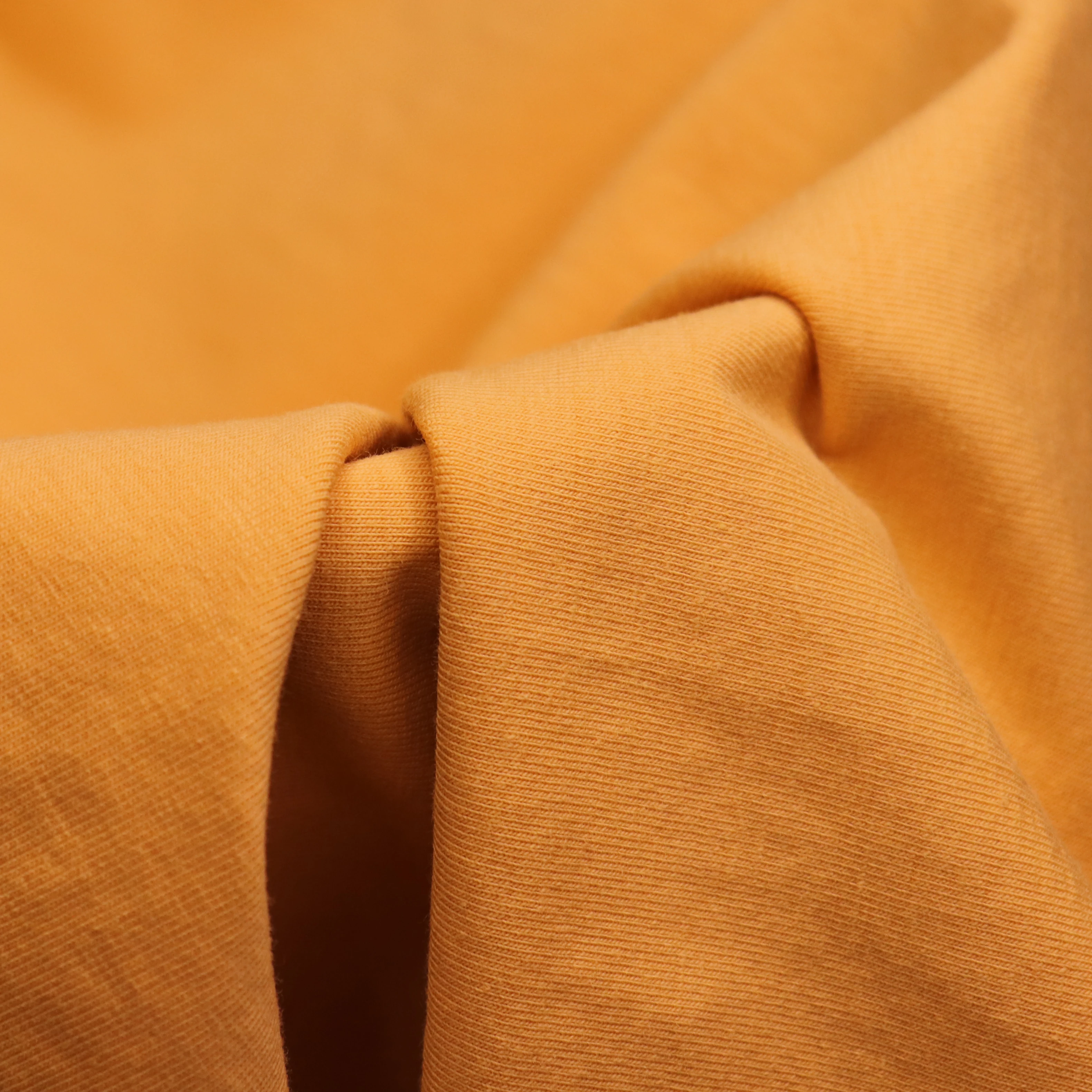 40s Customizable color free sample Soft 170g 100% Cotton Spandex Fabric For T-shirt