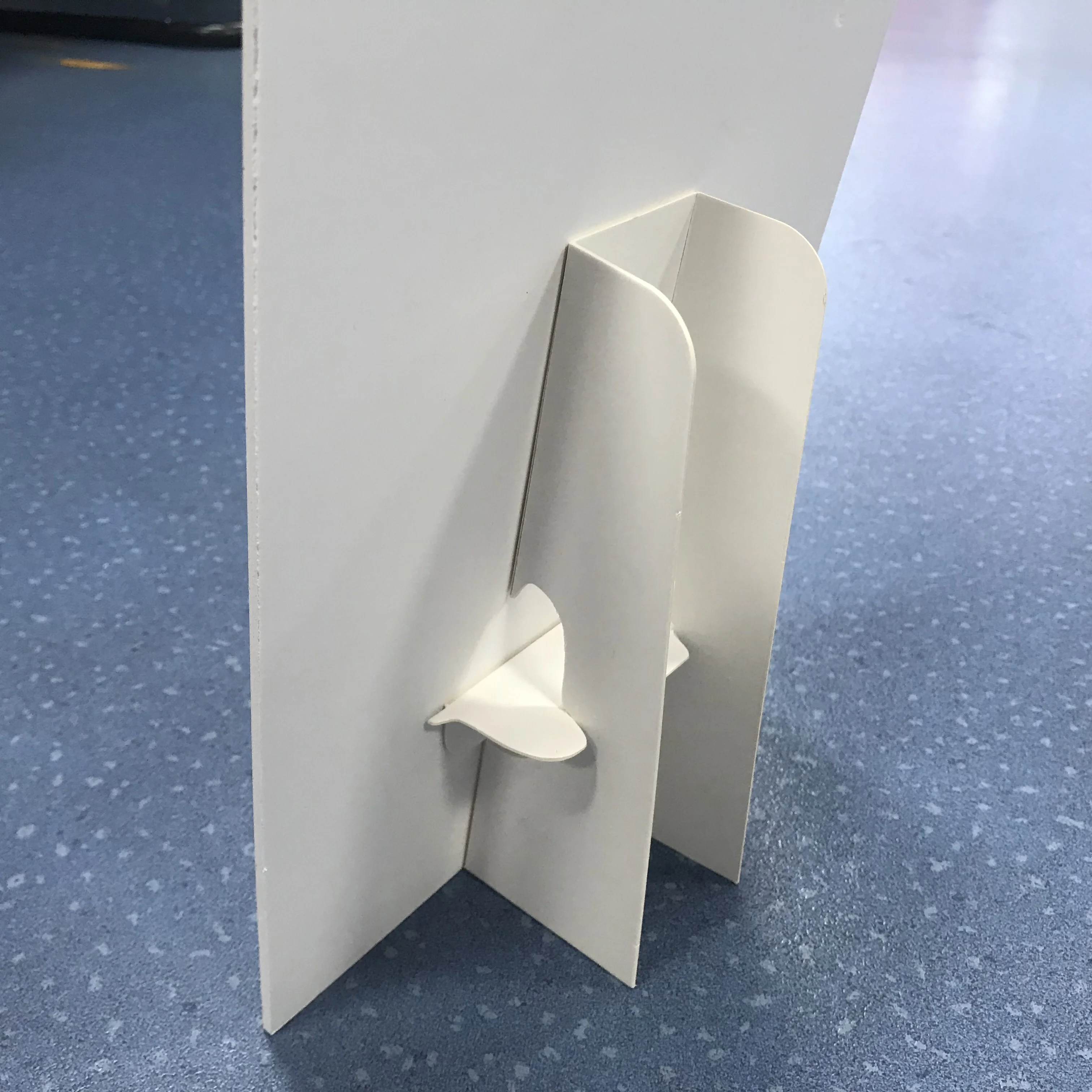 Custom printing Foam Core Counter waterproof Card Double Wing Easel Back Attached for advertising