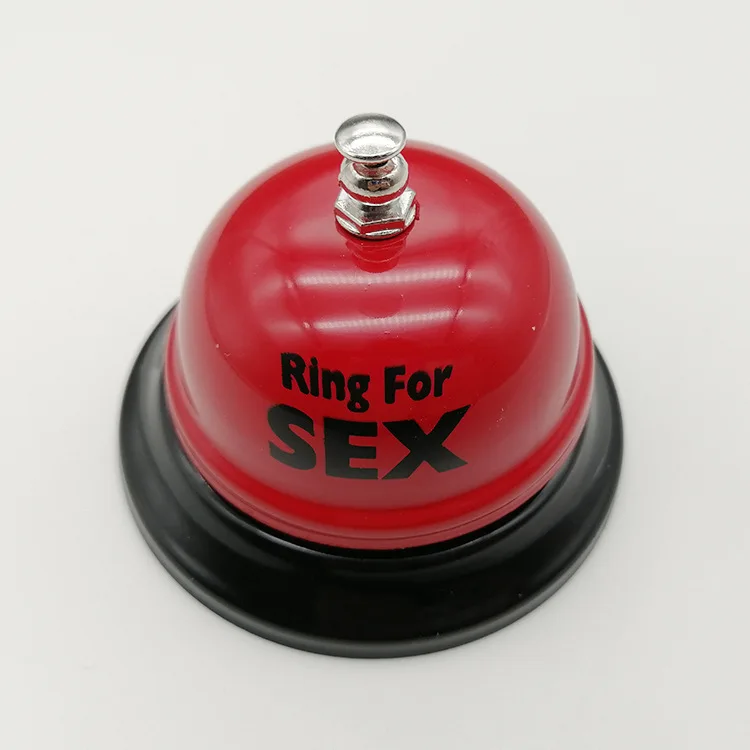 Ring for Sex Novelty Hand Bell Funny Raunchy Gag Gift Christmas game toys