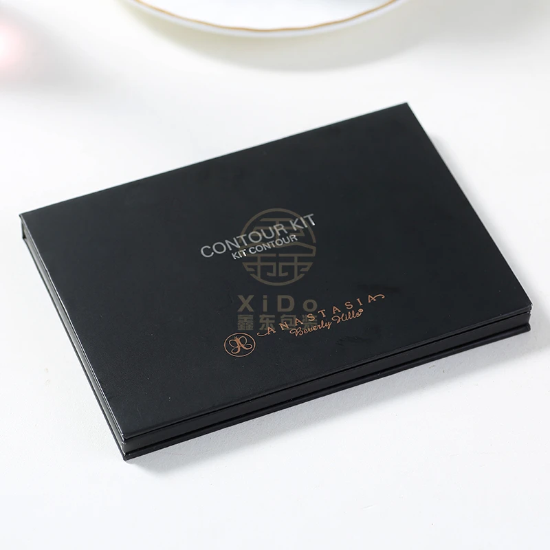  2021Eyeshadow Storage Box Case Makeup Pallete Eye Shadow Empty Magnetic Palette Glitter Patterns Spot UV Coating Printing Beauty