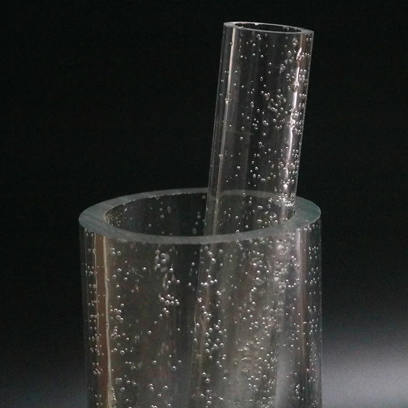 acrylic tube, customized transparent plastic acrylic/PMMA/perspex bubble tube pipe