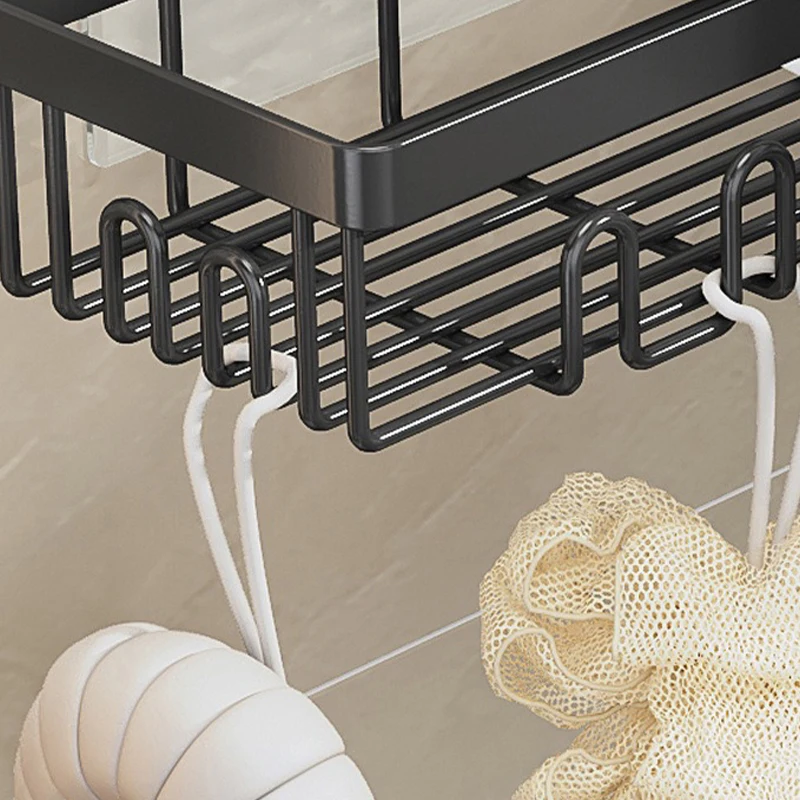 Factory Price 3 Pack Shower Organizer Metal Shelves Bathroom Hanging Corner Caddy Basket Shelf