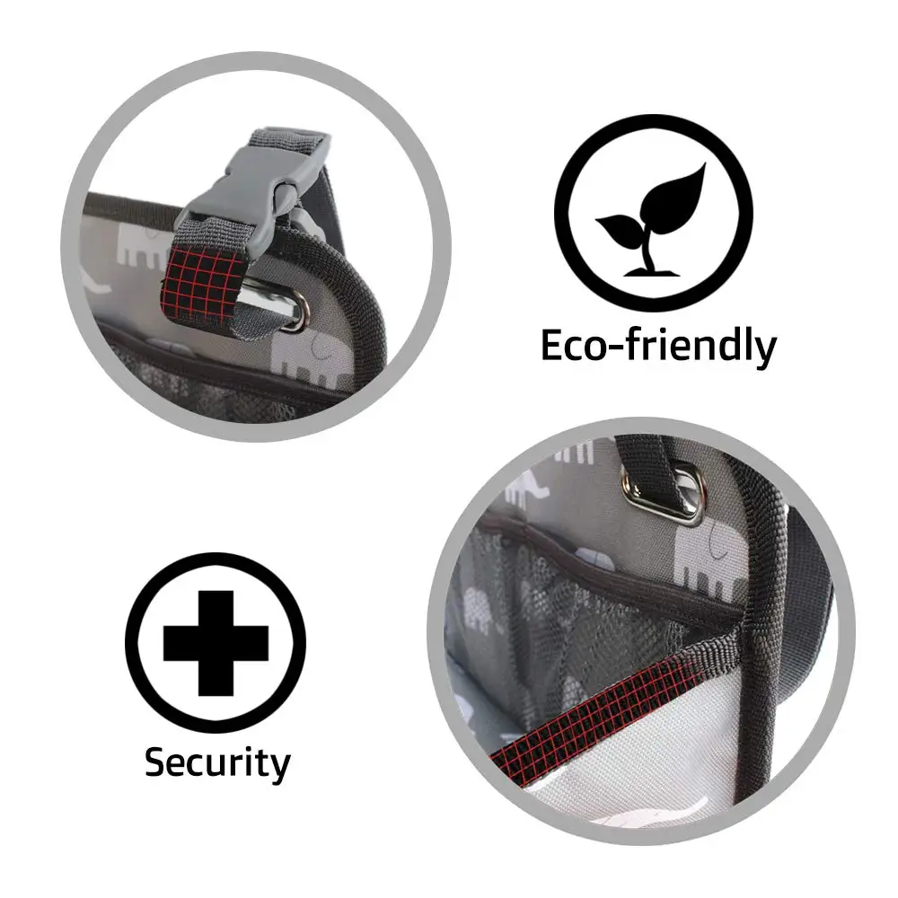 KUYUE Baby bath items storage basket hanging basket, diaper organizer