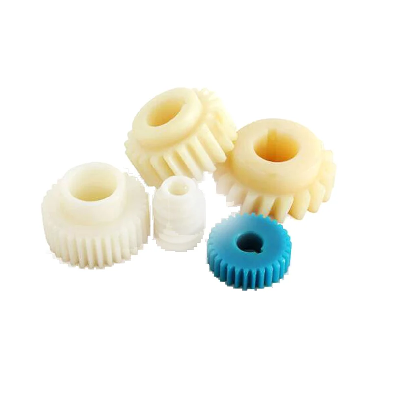 Factory customize Nylon manufacturing precision product plastic  gear  CNC high quality plastic product