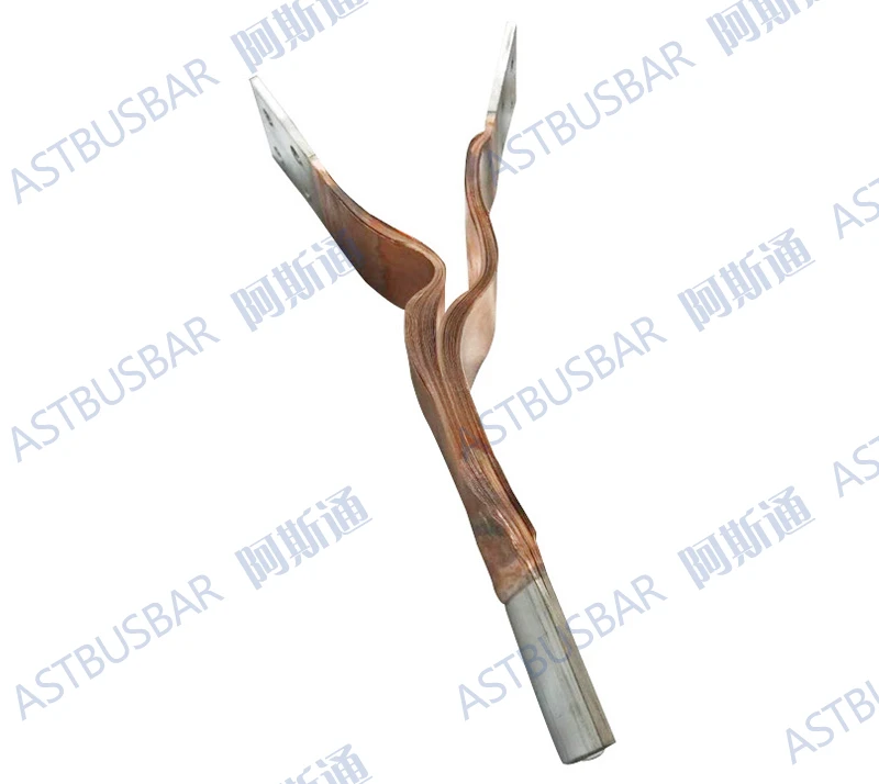 SPECIAL  customized  flexible copper connectors for  tubular busbar