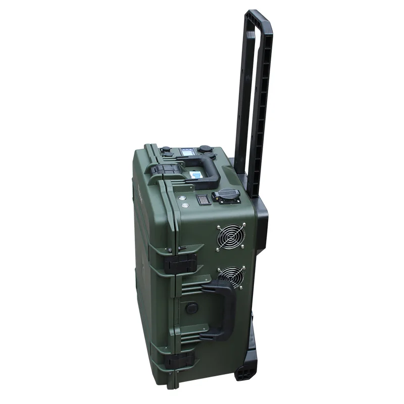 Outdoor Power 3000W Lithium Battery 25.6V 150Ah Emergency Solar Power Generator