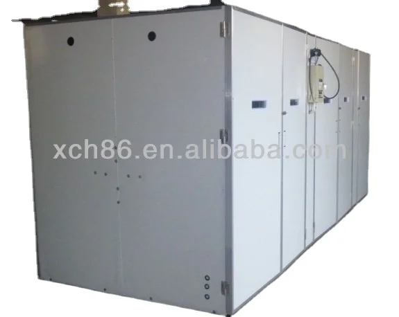 Автоматический инкубатор большой емкости для 33792 яиц 30000 мощности и комбайн продажи 1800