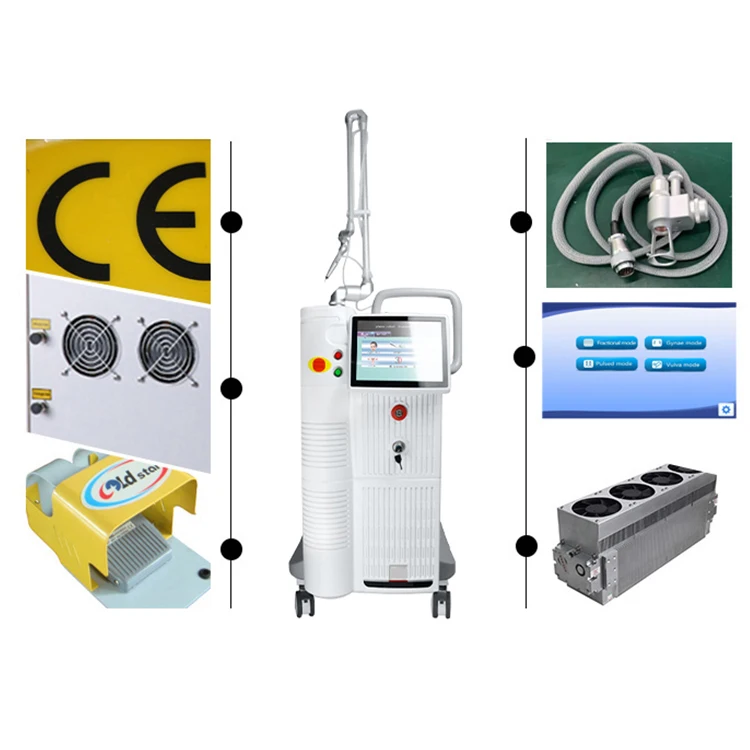 Low Price Professional Fractional Co2 Laser Machine / Co2 Fractional Laser Machine Skin Resurfacing