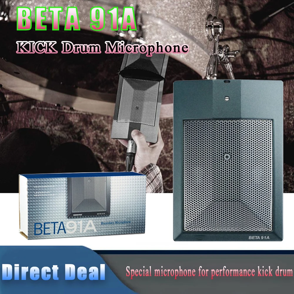 BETA91 KICK Drum Microphone Special Microphone For Performance Kick Drum