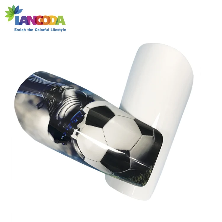 Kids White Small Sublimation Blank Shin Guards
