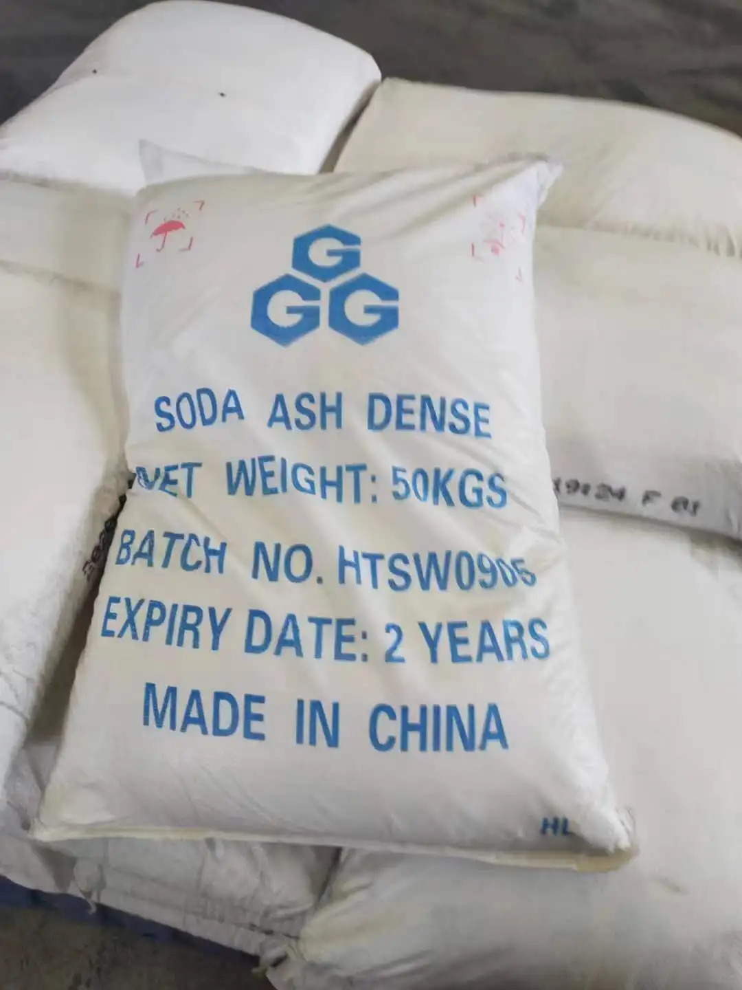 Soda ash light na2co3 sodium carbonate Soda Ash dense powder  best quality manufactures price in china