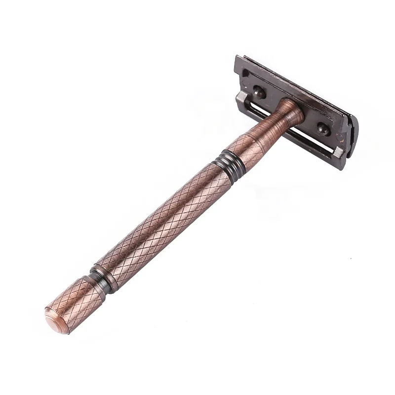 BR2001 Classic Blade Refill Razor Straight Metal Safety Razor