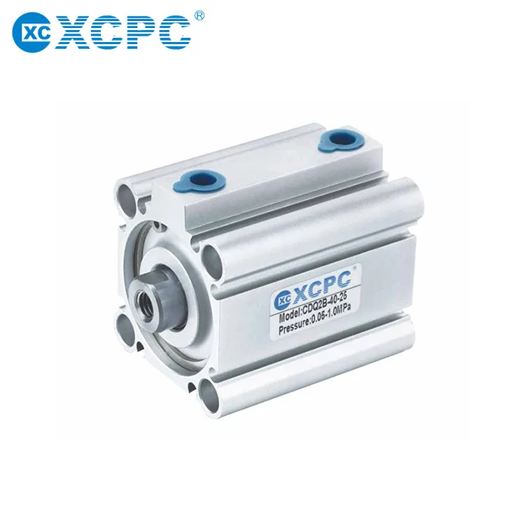 XCPC SDA Series inner thread Adjust stroke with magnet Compact  Thin Type Pneumatic Cylinder