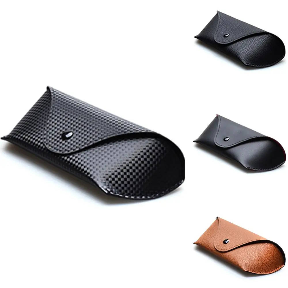 Foldable Glass Case Men Women Portable Magnetic Leather Glasses Case for Eyeglass Sunglasses Box Glasses Storage Holder