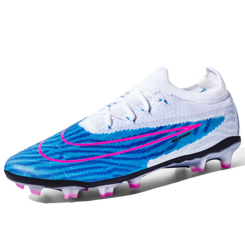 Oem Training Professional Turf Soccer Cleats High Quality FG Spike Shoes Football Boots for Men