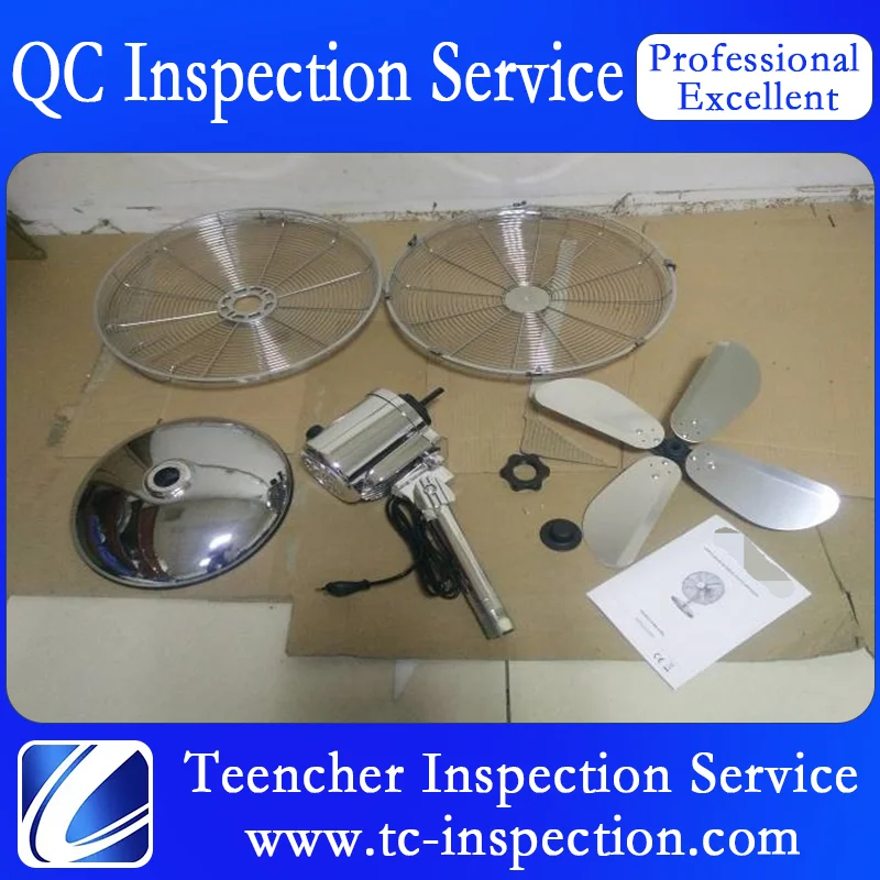 Table Fan Inspection Services and Professional Quality Control in Zhongshan,China