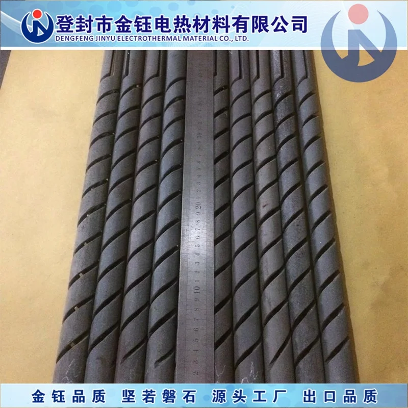 double spiral sic heater for high temperature furnace