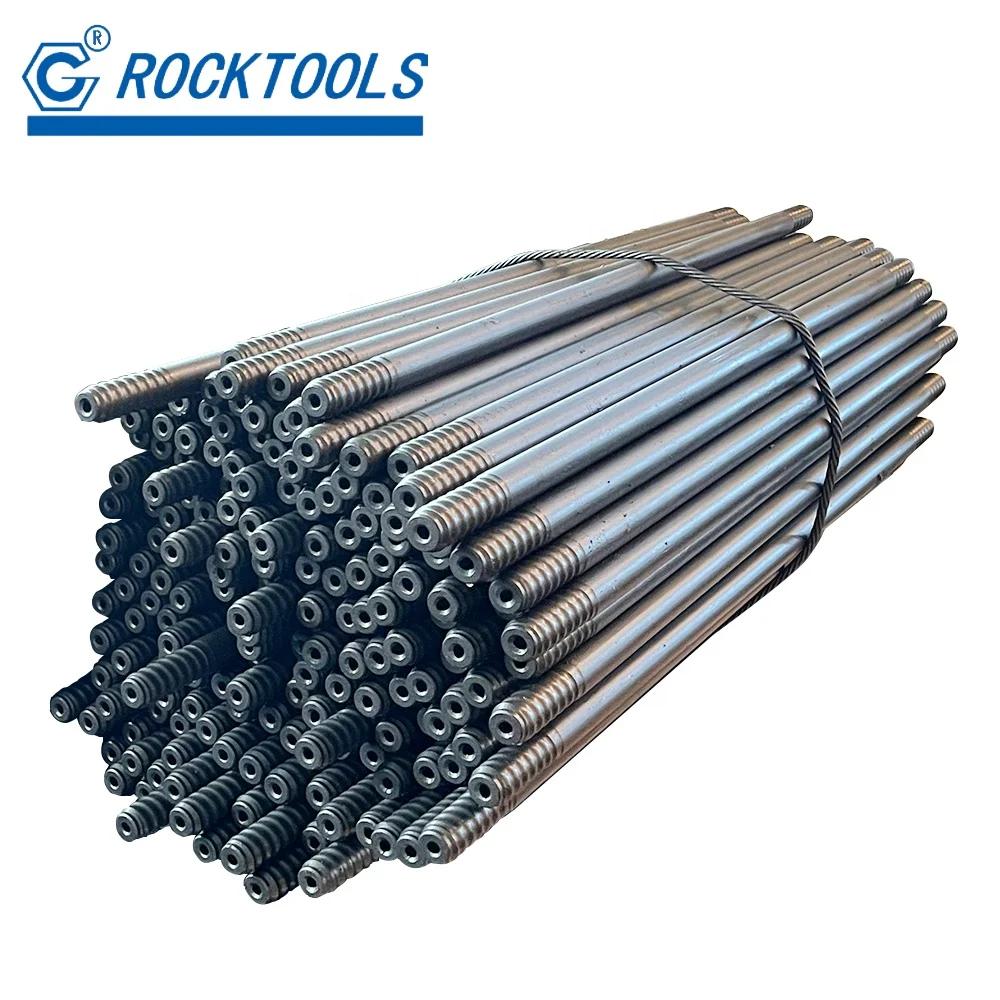 Top Hammer Speed Rods Spare Parts T38 Thread 1220mm 1830mm Extension Drill Rod for Mining Drill Rig