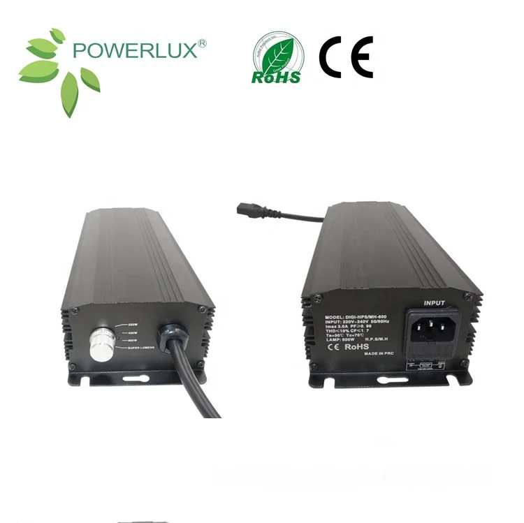 Good Price Greenhouse  Electronic Dimmable digital Ballast  600W Metal Halide Lamp