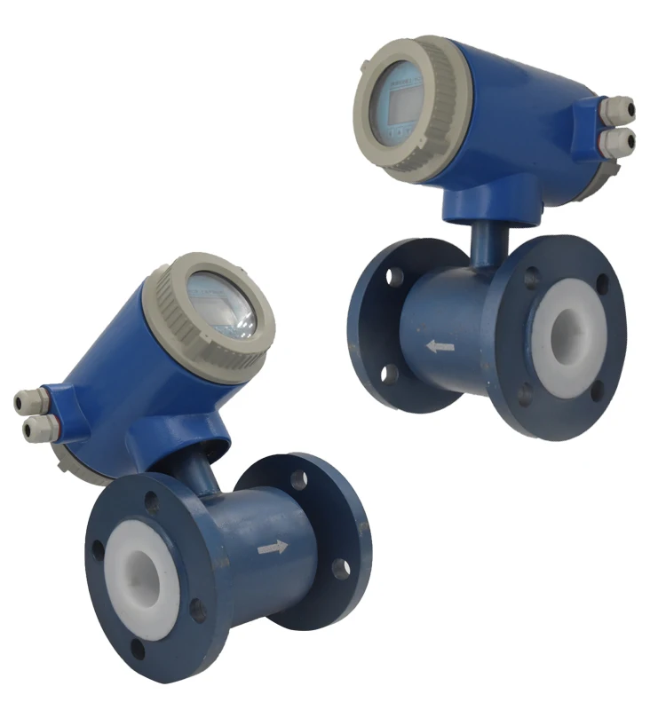 electromagnetic flowmeter used to measure the flow of natural gas