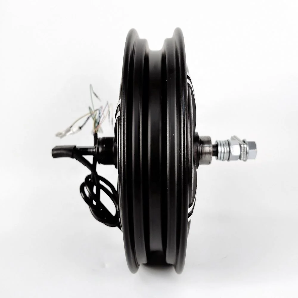 New Product 48V 500W 15 Inch Wheelbarrow Hub Motor BL Gear Electric Wheel Hub Motor