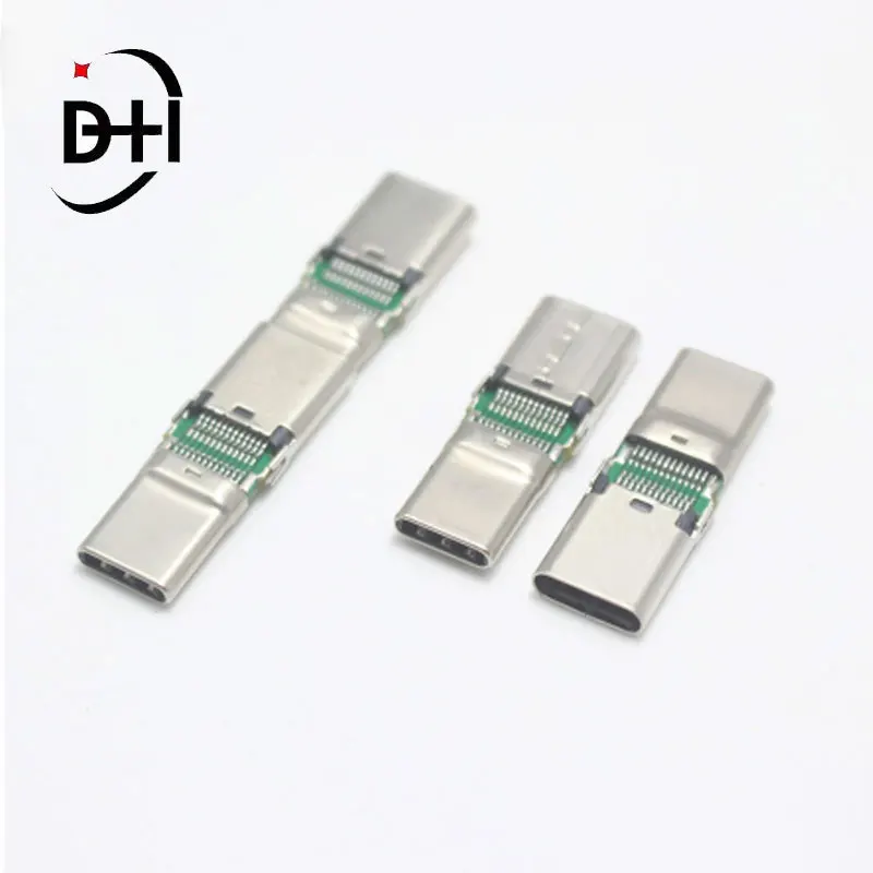 Usb 3.1 Type C Connector 14 Pin Female Socket 24pin Male Plug Receptacle Through Holes Pcb Usb-c Jack Power Port