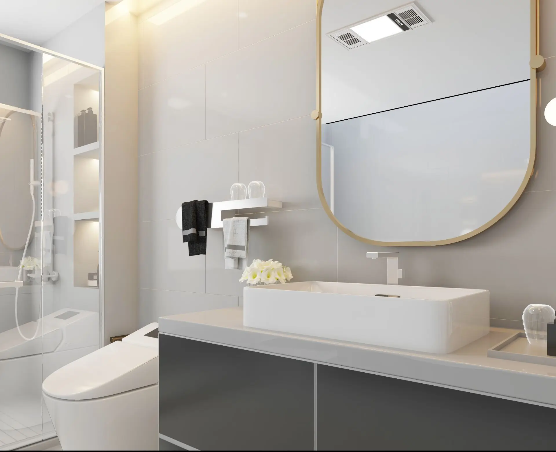 German electric towel rack home bathroom drying rack hotel kitchen rack bathroom hanger