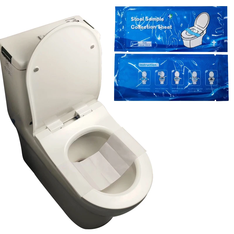 Flushable Stool Sample Collection Sheet Toilet Seat Covers Disposable