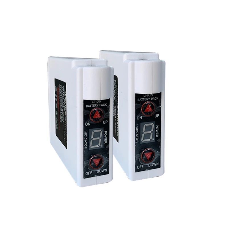 Комплект перезаряжаемых литиевых батарей для охлаждающих вентиляторов, 5 уровней регулировки температуры, цифровой дисплей